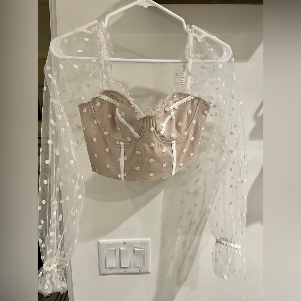 Runaway the Label Chloe Top, White, Small - Picture 6 of 8